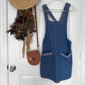 Denim Overall Dress